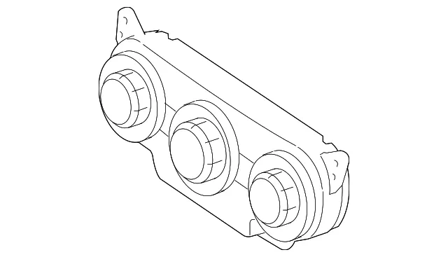 Dash Control Unit - Kia (97250 2F061LK) - view 2